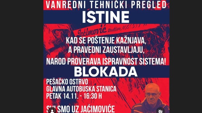 Blokada kod Autobuske